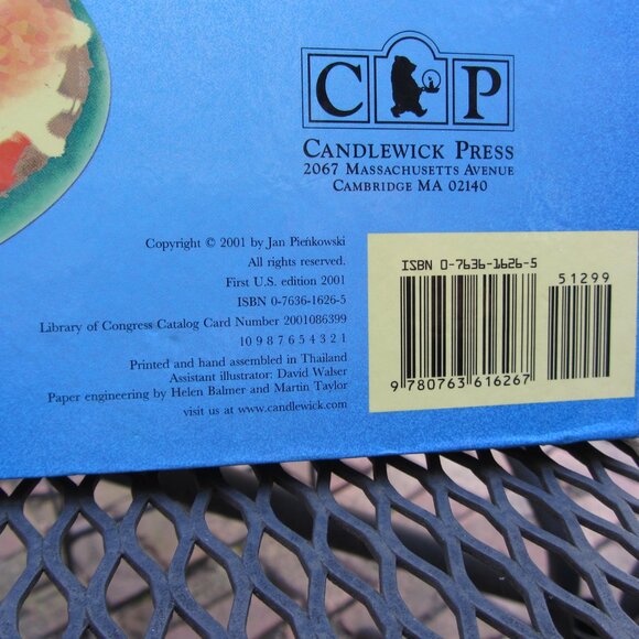 pizza! A yummy pop-up By jan pienkowski hardcover 2001 (B63) - Picture 4 of 10